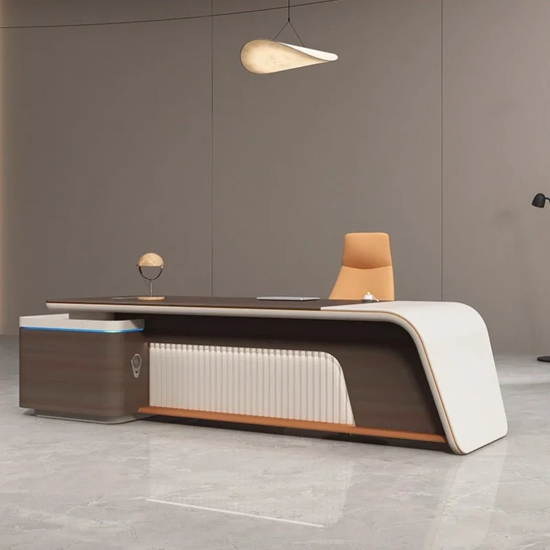 Home Office L Shaped Desk - Bureaux informatiques avec rangement, organisateur de