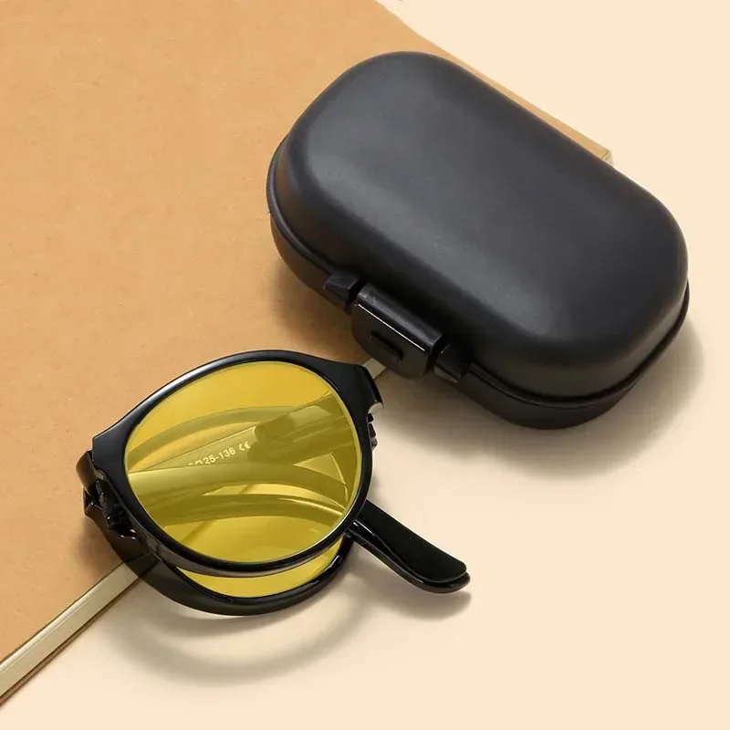 Blue Light Glasses - Lunettes de Vision nocturne pliables avec