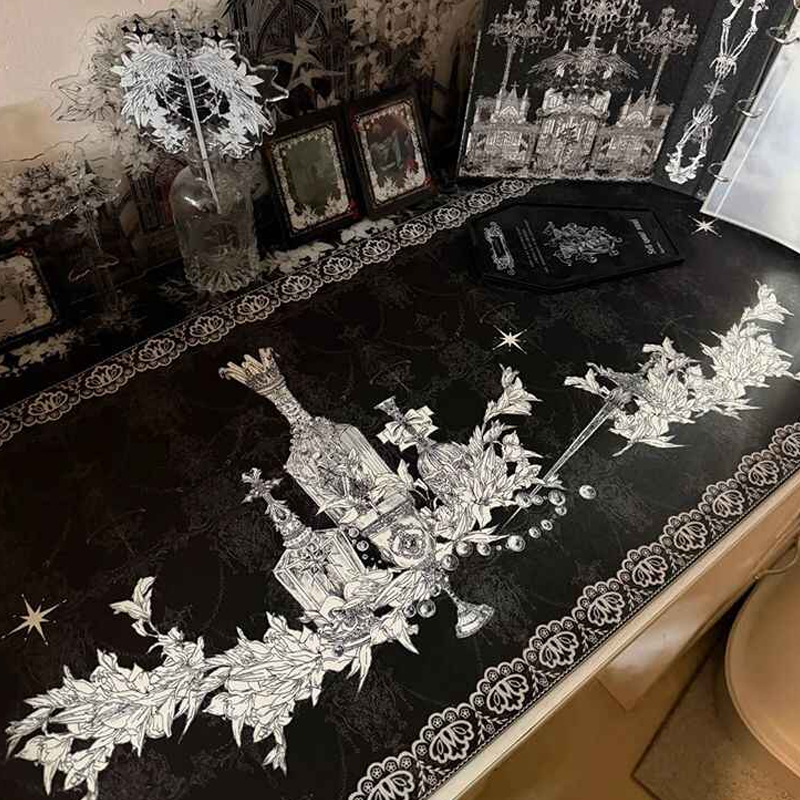 Home Office Keyboard And Mouse - Tapis de souris Divine Realm Gothic