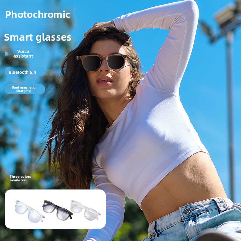 Blue Light Glasses - Lunettes intelligentes Bluetooth, lunettes de soleil