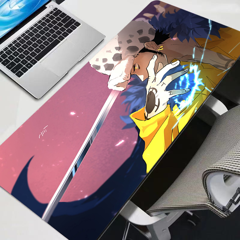 Home Office Keyboard And Mouse - Tapis de souris Kawaii Anime Fille