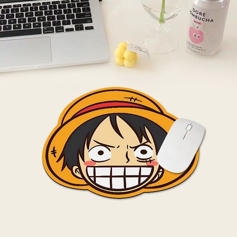 Home Office Keyboard And Mouse - Tapis de souris One Piece Luffy,