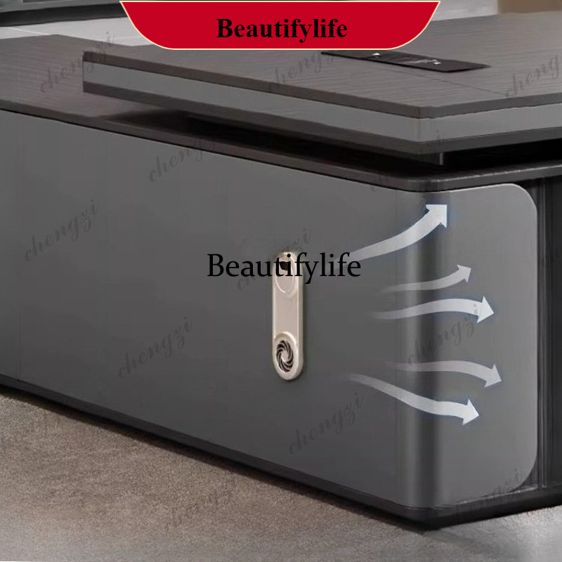 Home Office L Shaped Desk - K178 Poste de travail moderne, bureau