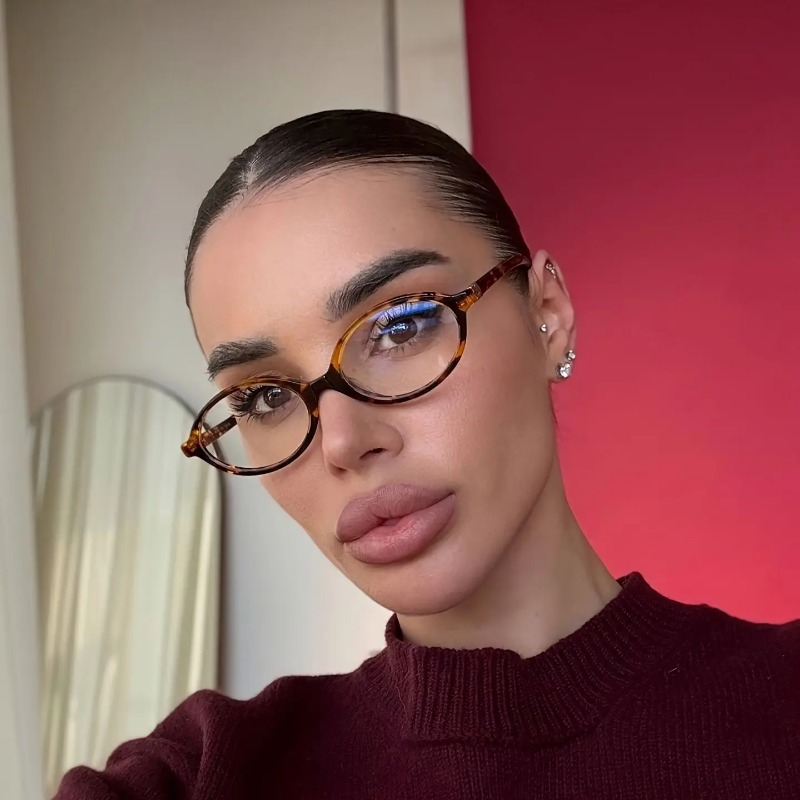 Lunettes de soleil ovales vint - Blue Light Glasses avis et prix