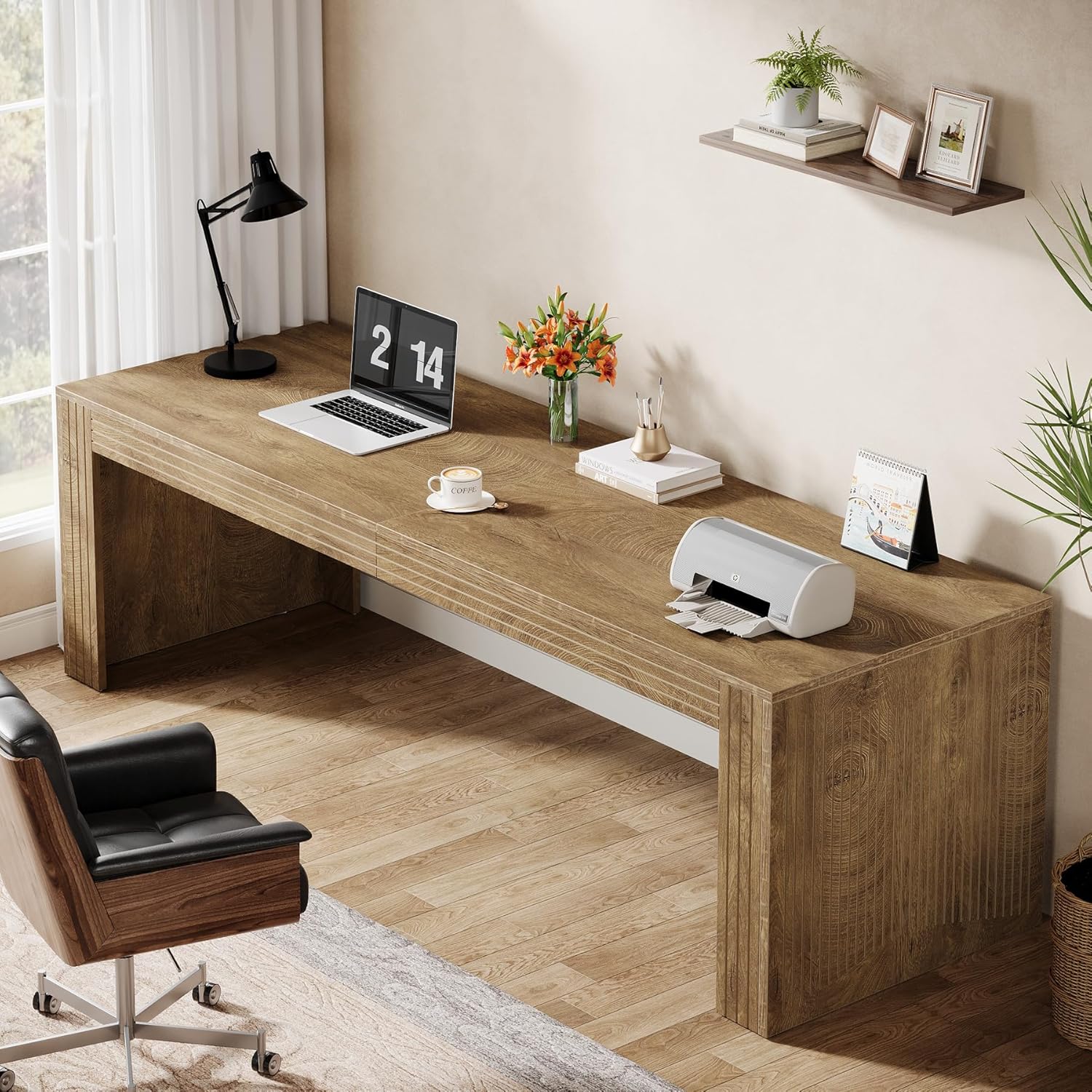 # Bureau d'ordinateur double e - Home Office With Two Desks avis et prix