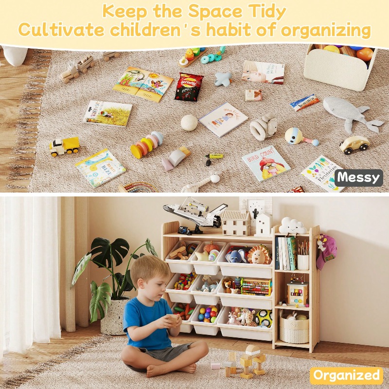 Organiseur de rangement pour j - Bookcase Wood Shelf avis et prix