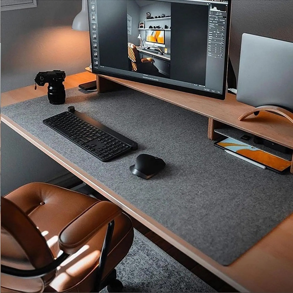Tapis de bureau en feutre pour - Home Office Keyboard And Mouse avis et prix