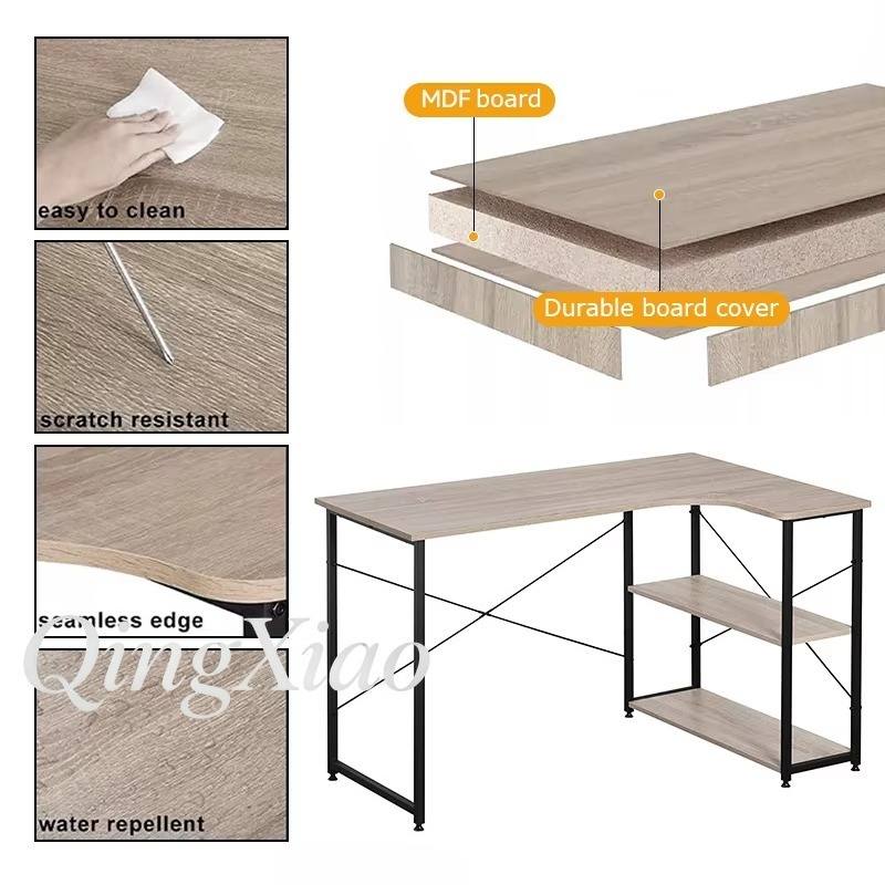 Bureau d'angle en forme de L a - Home Office L Shaped Desk avis et prix