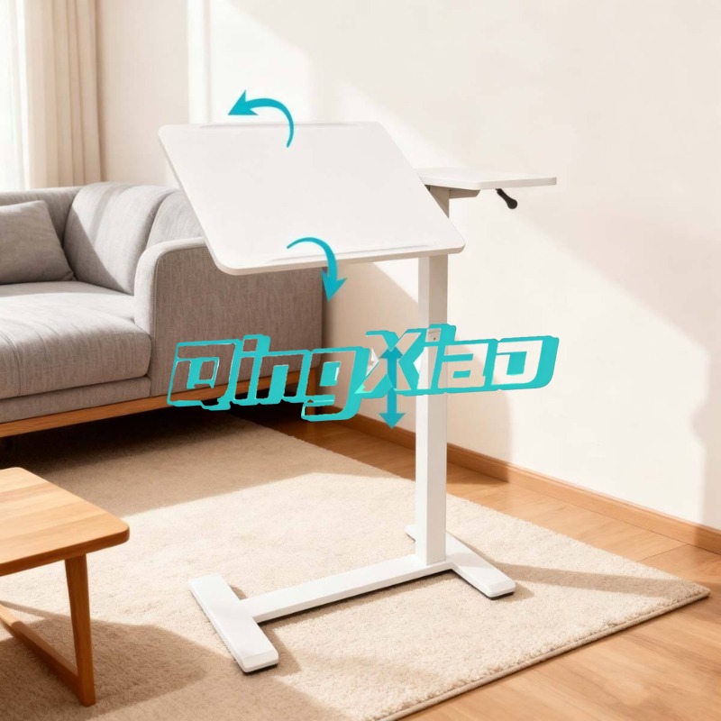 Bureau mobile réglable en haut - Home Office With Two Desks avis et prix