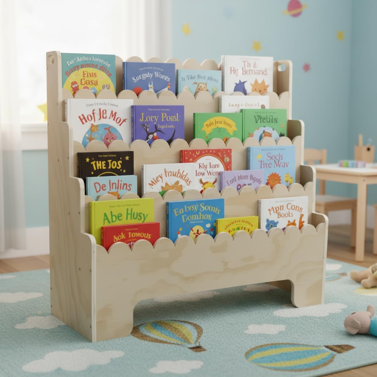 Étagère à livres pour enfants  - Bookcase Wood Shelf avis et prix