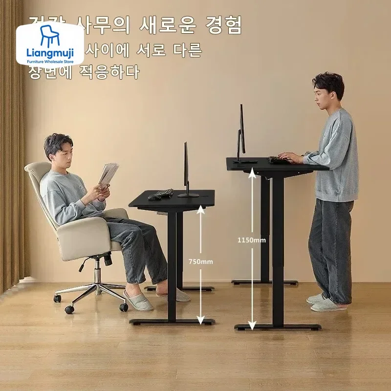Bureau debout réglable en haut - Home Office L Shaped Desk avis et prix