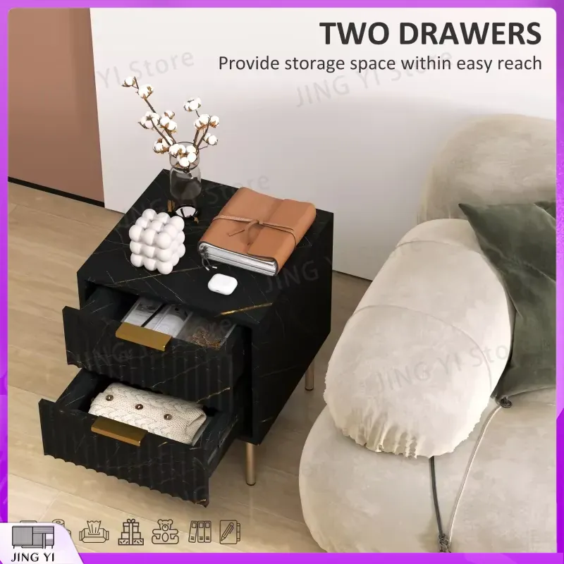 Table de chevet élégante à deu - Home Office With Two Desks avis et prix