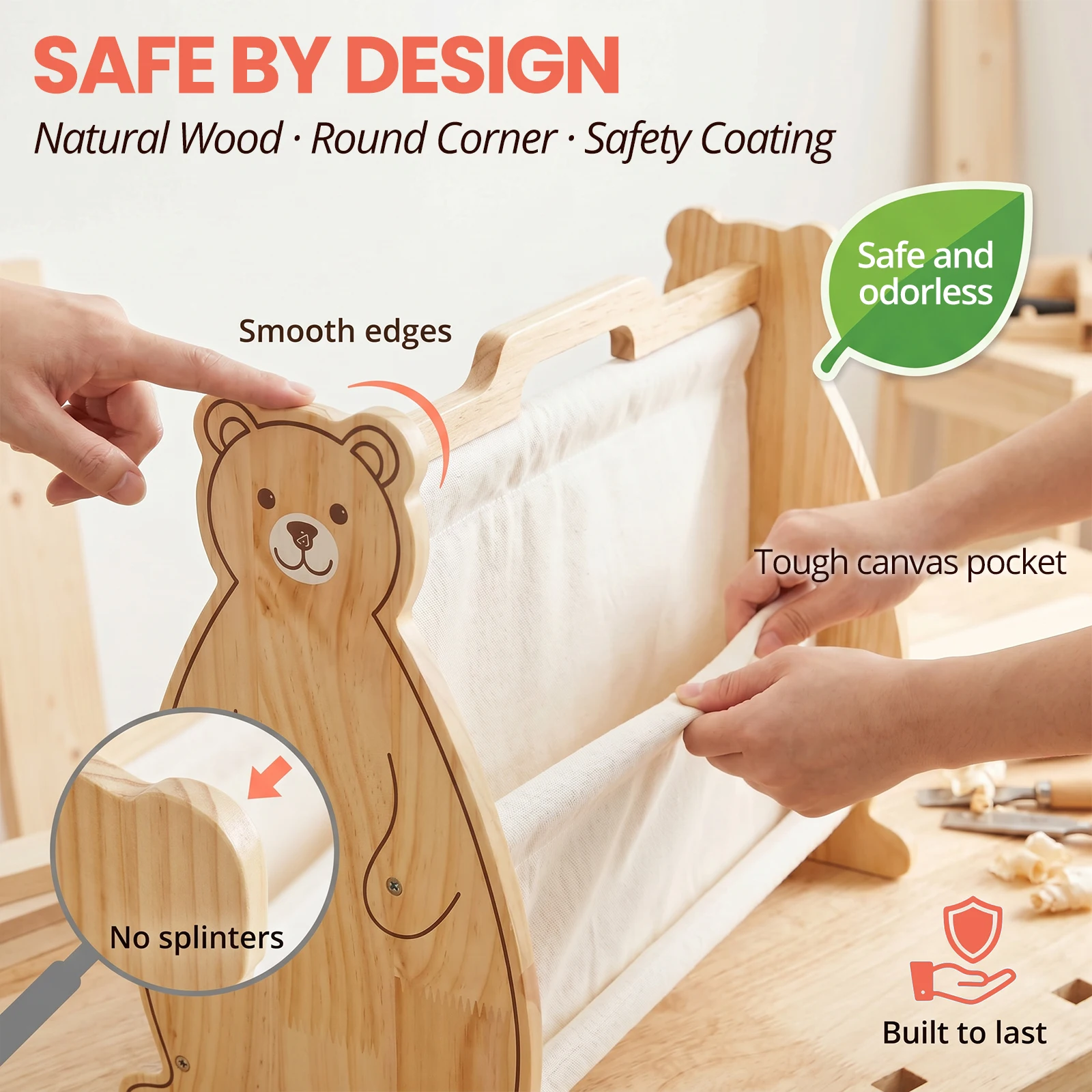 Étagère à livres pour enfants, - Bookcase Wood Shelf avis et prix