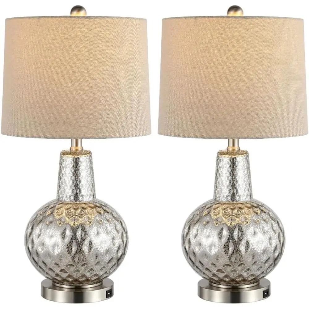 Lampe de table LED argentée/iv - Home Office In Living Room avis et prix